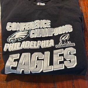 Team Apparel Black Conference Champions Tee